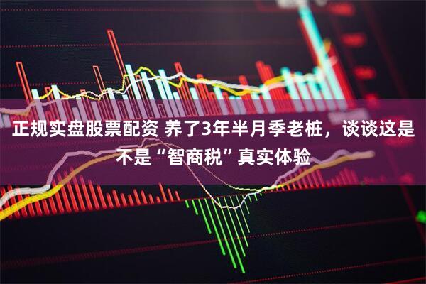 正规实盘股票配资 养了3年半月季老桩，谈谈这是不是“智商税”真实体验